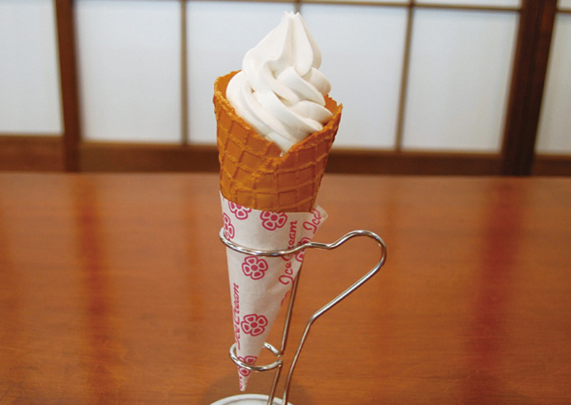 *豆乳ソフトクリーム334円（税込）
