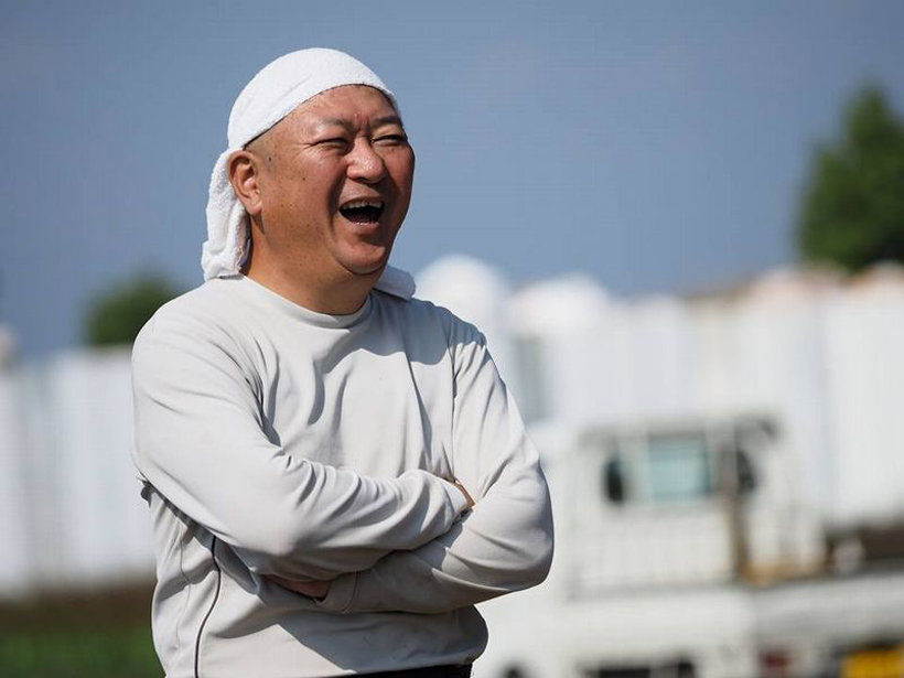 *生産者の蓮沼さん
